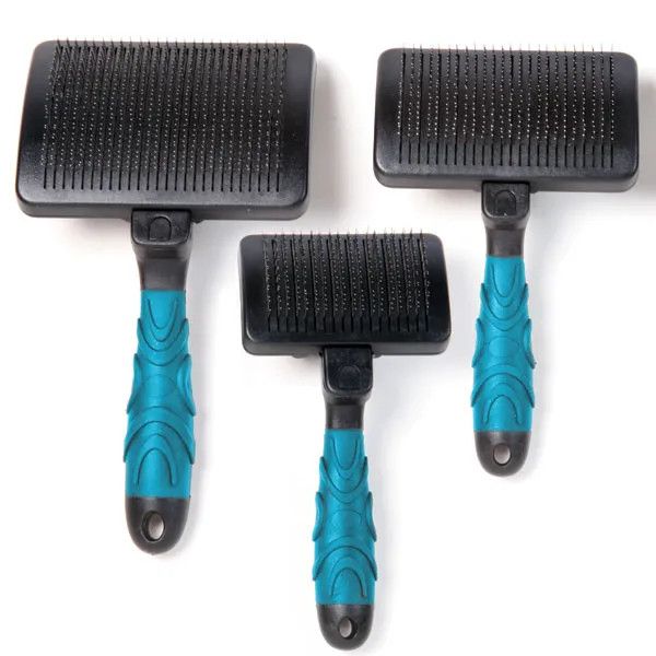 Master Grooming Self-Cleaning Slicker Brush Medium