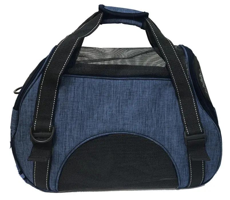 DOGline Dog Carrier Bag 14'' x 10'' x 22'' Blue Medium
