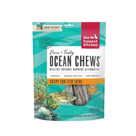 The Honest Kitchen Beams Ocean Chew Cod Large Treat 5oz