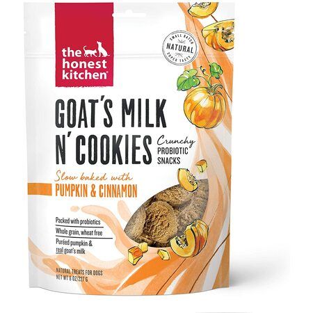 The Honest Kitchen Goat's Milk Cookies Pumpkin 8oz