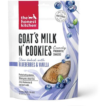The Honest Kitchen Goat's Milk Cookies Blueberry & Vanilla 8oz