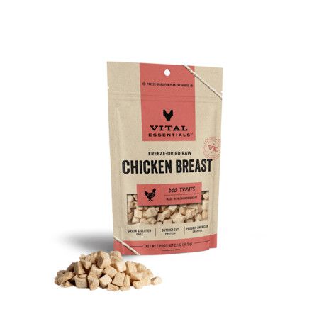 Vital Essentials Freeze Dried Chicken Breast Treat 2.1oz