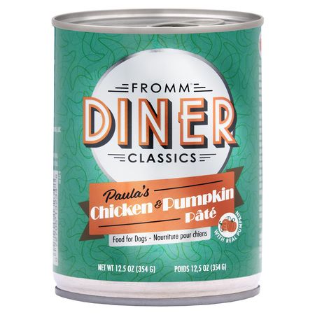 Fromm Diner Classics Chicken Pumpkin Pie can 12.5oz 12/Case