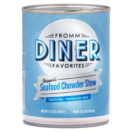 Fromm Diner Classics Seafood Chowder Stew can 12.5oz 12/Case