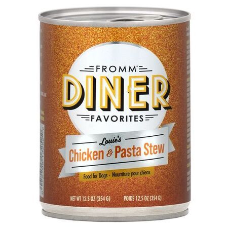 Fromm Diner Favorites Grain Free Louie's Chicken & Pasta Stew can 12.5oz 12/Case