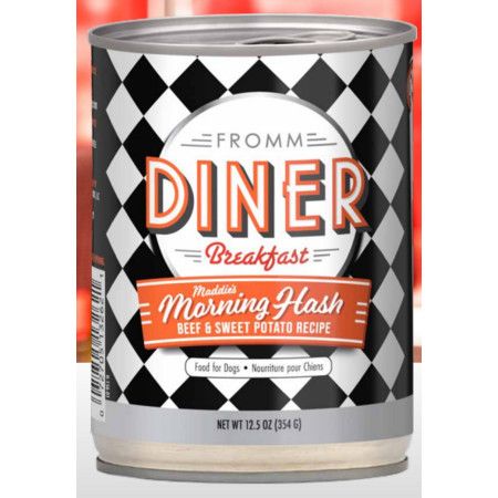 Fromm Diner Breakfast Maddie's Morning Hash Beef Sweet Potato can 12.5oz 12/Case