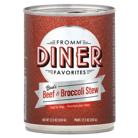 Fromm Diner Favorites Bud's Beef & Broccoli Stew can 12.5oz 12/Case