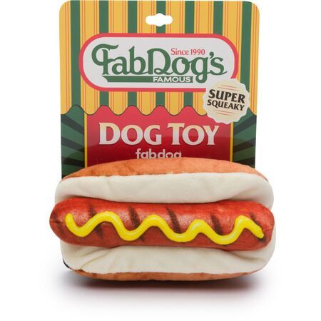 Fab Dog Toy Fabdogs Hot Dog (X)
