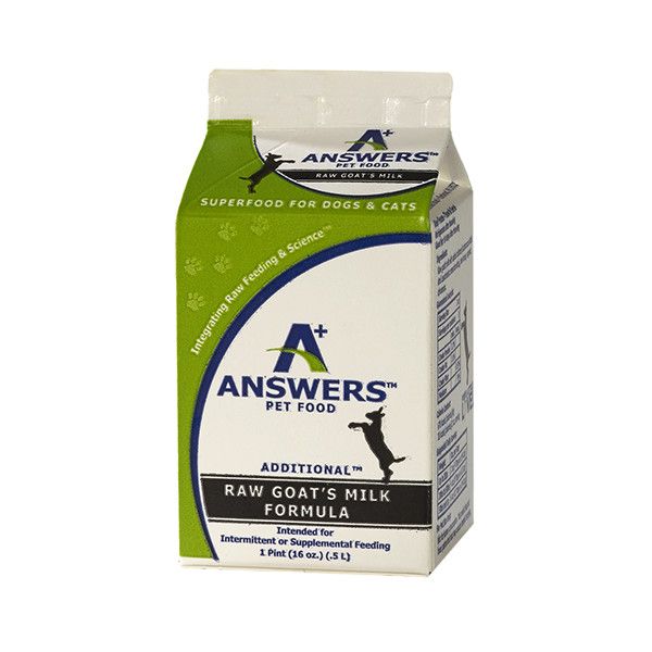 Answers Frozen Goat's Milk 1 Pint