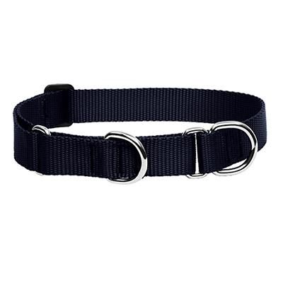 Lupine Martingale Collar 3/4'' Black 14-20'' (X)