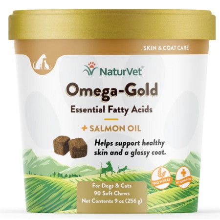 NaturVet Omega Gold Soft Chew 90 count