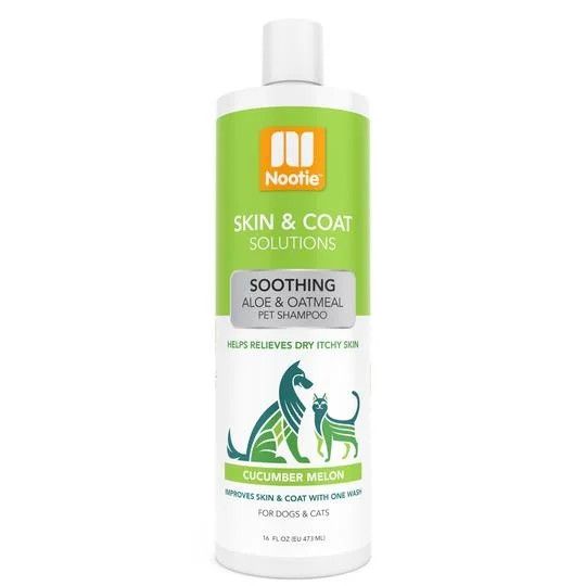 Nootie Soothing Aloe Oatmeal Cucumber Melon Shampoo 16oz
