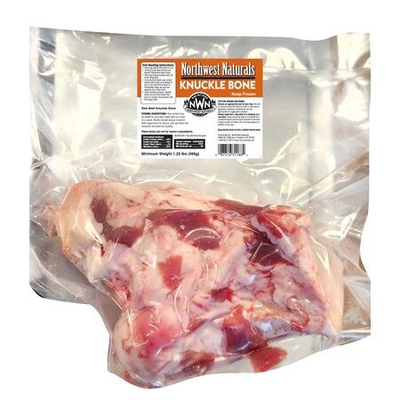 Northwest Naturals Dog Treat Frozen Bone Beef Knuckle 1 Piece