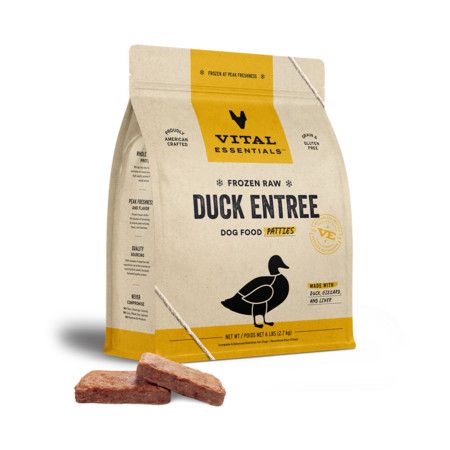 Vital Essentials Frozen Duck Patties 6#