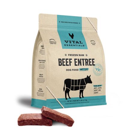 Vital Essentials Frozen Beef Patties 6#