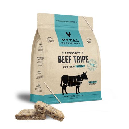 Vital Essentials Frozen Beef Tripe Patties 6#