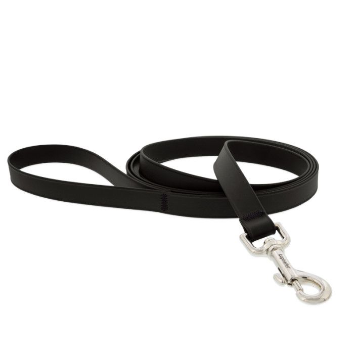 Lupine Leash 1'' Splash Jet Black 6ft