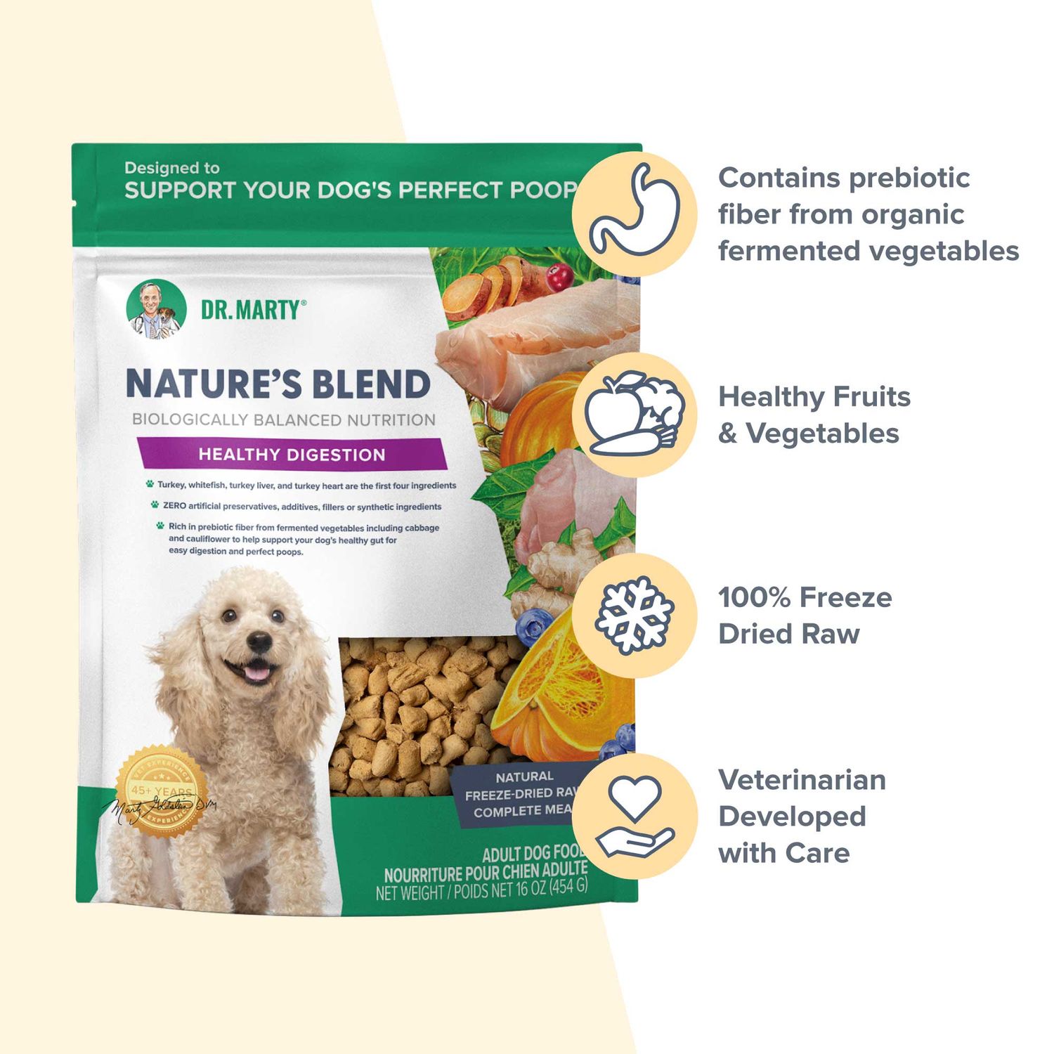 Dr. Marty Nature's Blend Freeze Dried GI Select Freeze Dried 16oz