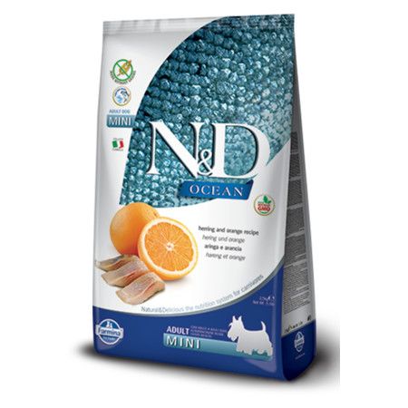 Farmina N&D Grain Free Ocean Herring & Orange Mini 5.5#