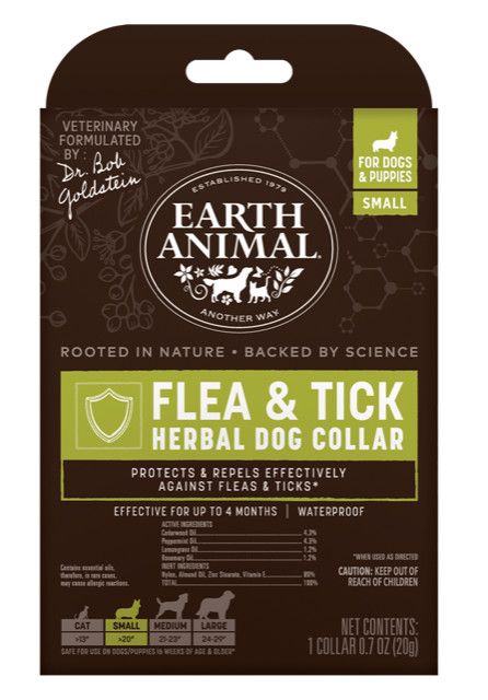 Earth Animal Flea & Tick Collar Small up to 20'' inch