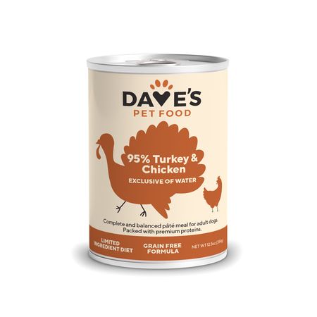 Dave's 95% Turkey & Chicken 12.5oz 12/Case (CO) was $3.89