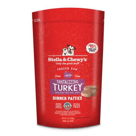 Stella & Chewy's Frozen Turkey Patties 6#