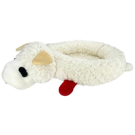 Multipet Lamb Chop Bolster Bed 27'' x 18.5''