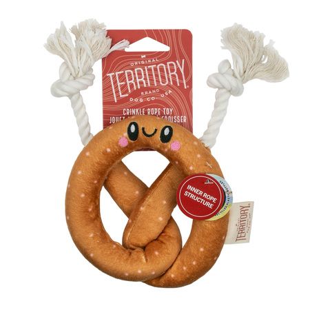 Territory Plush Pretzel 7"