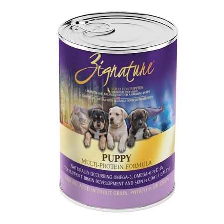 Zignature Grain Free Puppy Turkey Whitefish can 13oz 12/Case