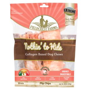 Fieldcrest Farms Nothin' to Hide Salmon Flip Chips 8 count bag