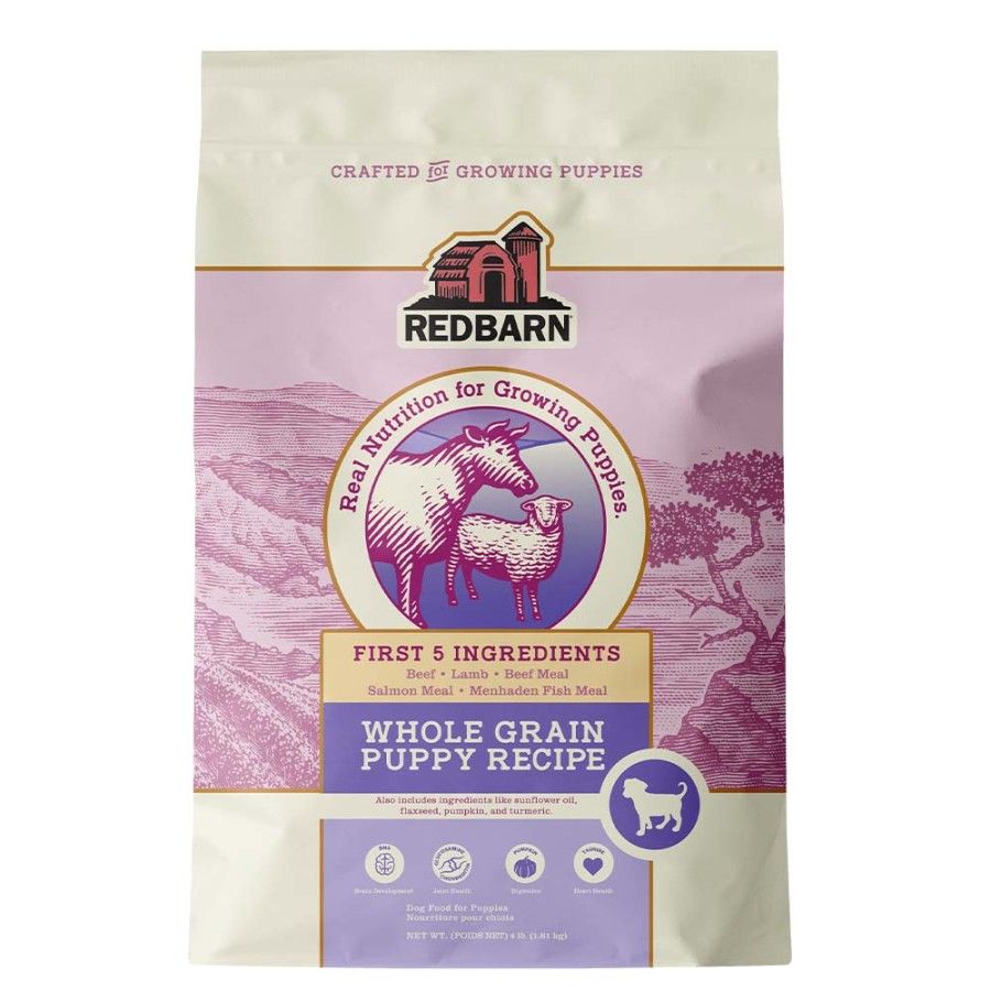 Redbarn Whole Grain Puppy 4# (X)