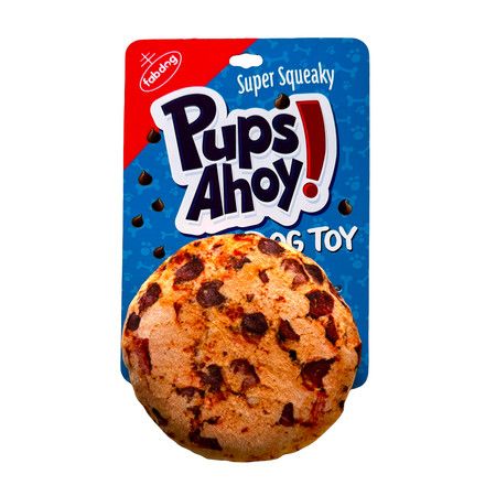 Fab Dog Toy Foodie Pups Ahoy Cookie