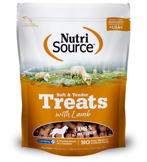 Nutrisource Soft & Tender Lamb Treat 14oz