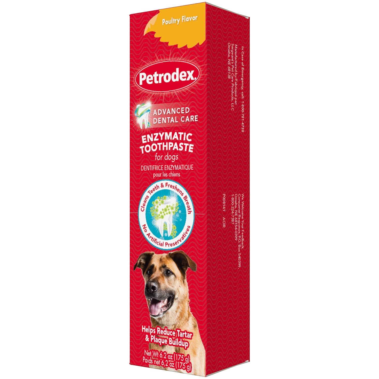 Sentry Petrodex Enzymatic Toothpaste Poultry 6.2oz