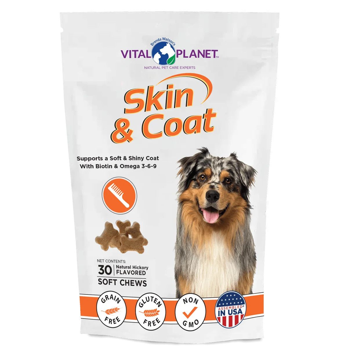 Vital Planet Skin & Coat Soft Chew 30 count