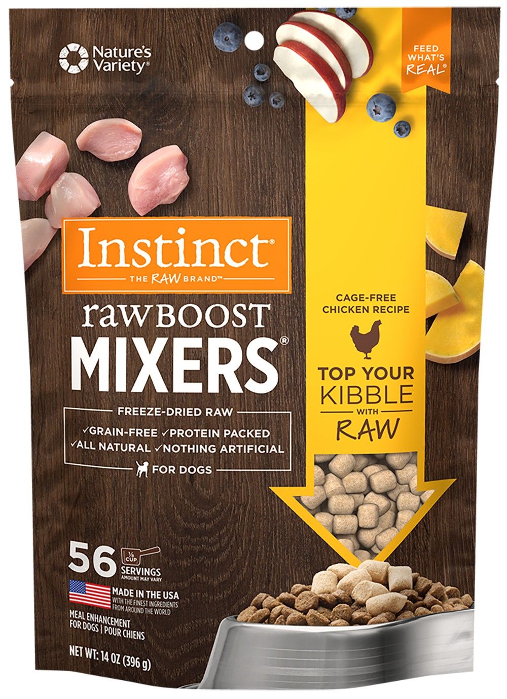 Instinct Freeze Dried Raw Boost Mixers Chicken 14oz