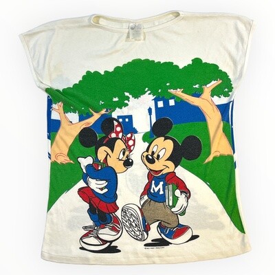 Mickey and Minnie Mouse All Over Print Tee