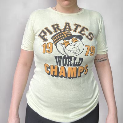 Vintage 70s Pittsburgh Pirates Champs Tee