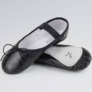 Capezio Daisy Ballet Shoes Black Leather