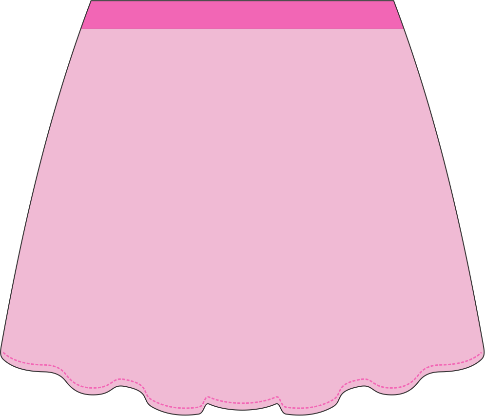 Cotton Candy Classic Ballet Skirt