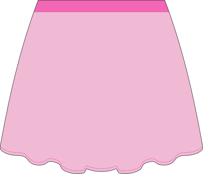 Cotton Candy Classic Ballet Skirt