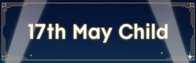 17th May Show Ticket - Child