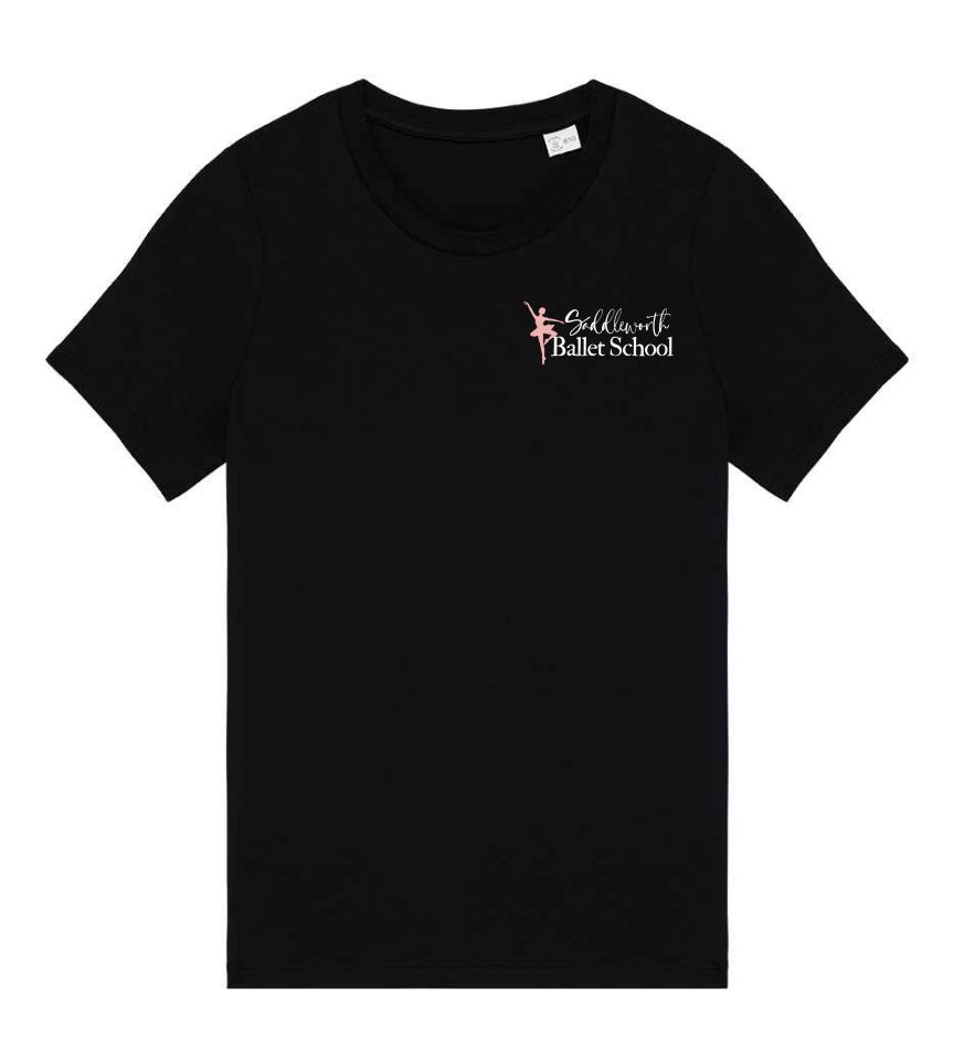 Saddleworth Ballet School Black T-Shirt - Kids