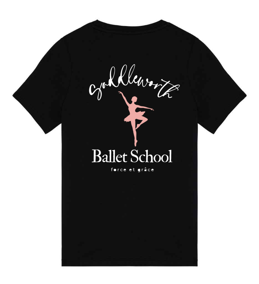 Saddleworth Ballet School Black T-Shirt - Kids