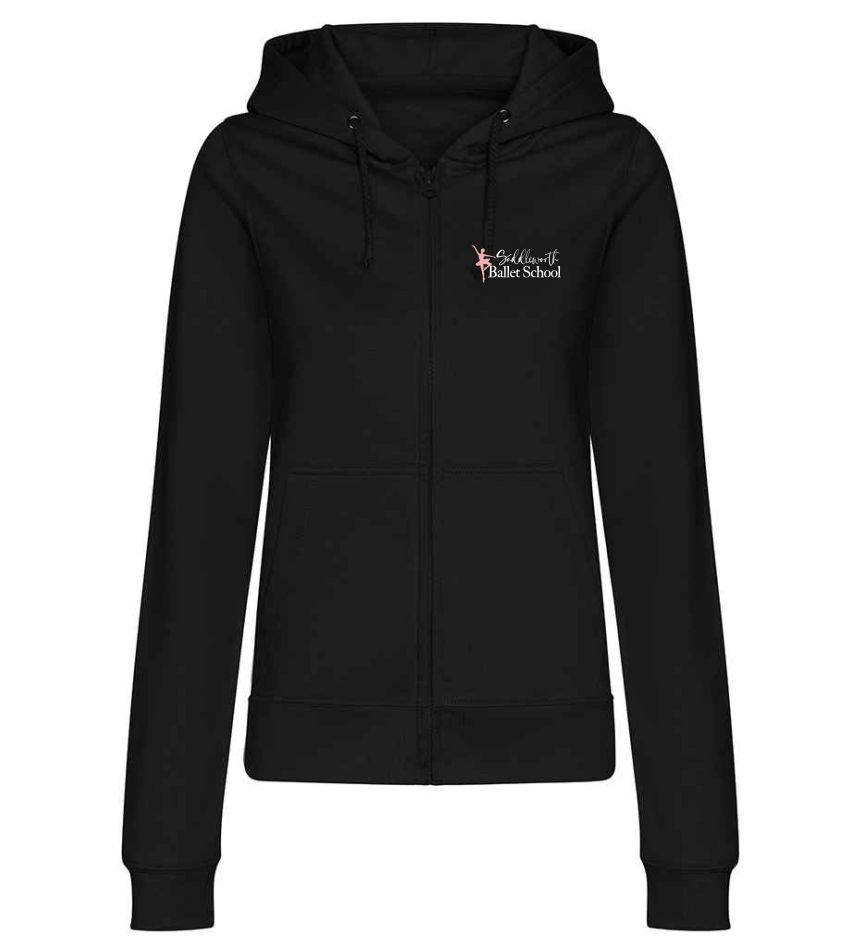 Saddleworth Ballet School Ladies Zoodie