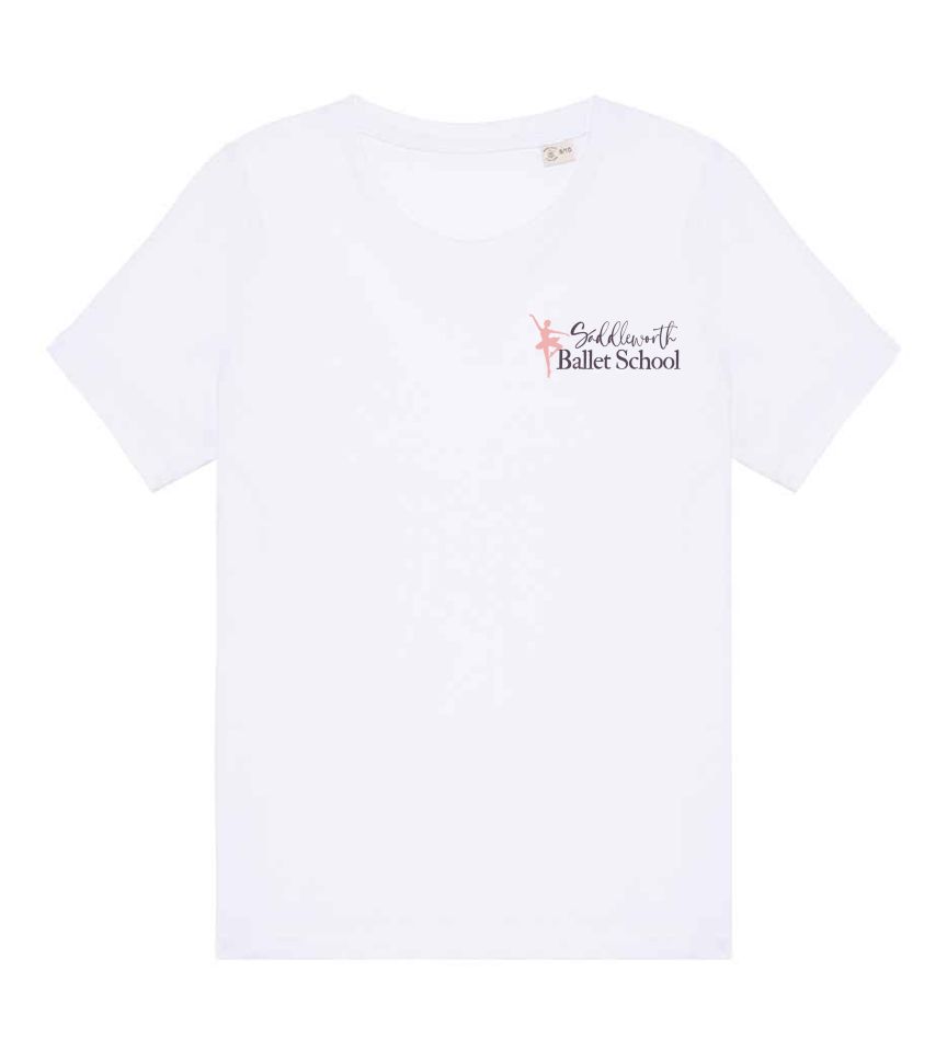 Saddleworth Ballet School White T-Shirt - Kids