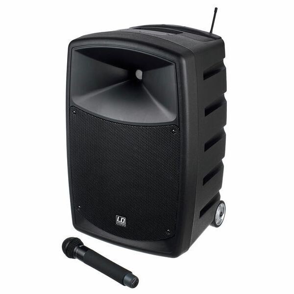 LD Systems Road buddy 10 Portable PA Speaker with Wireless Microphone.
