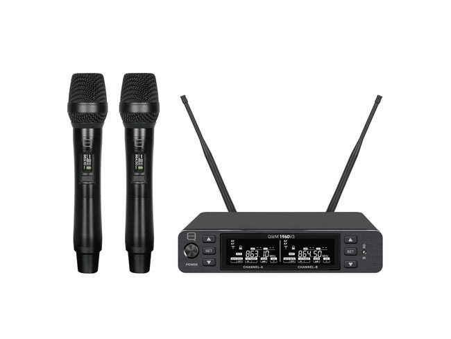 QWM 1960 V3 HH Twin Wireless Mic
