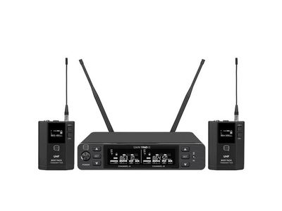 UHF Dual Channel True Diversity Pack Wireless System