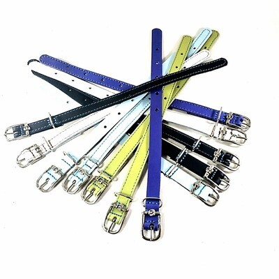 COLLAR DE PIEL PARA GATO